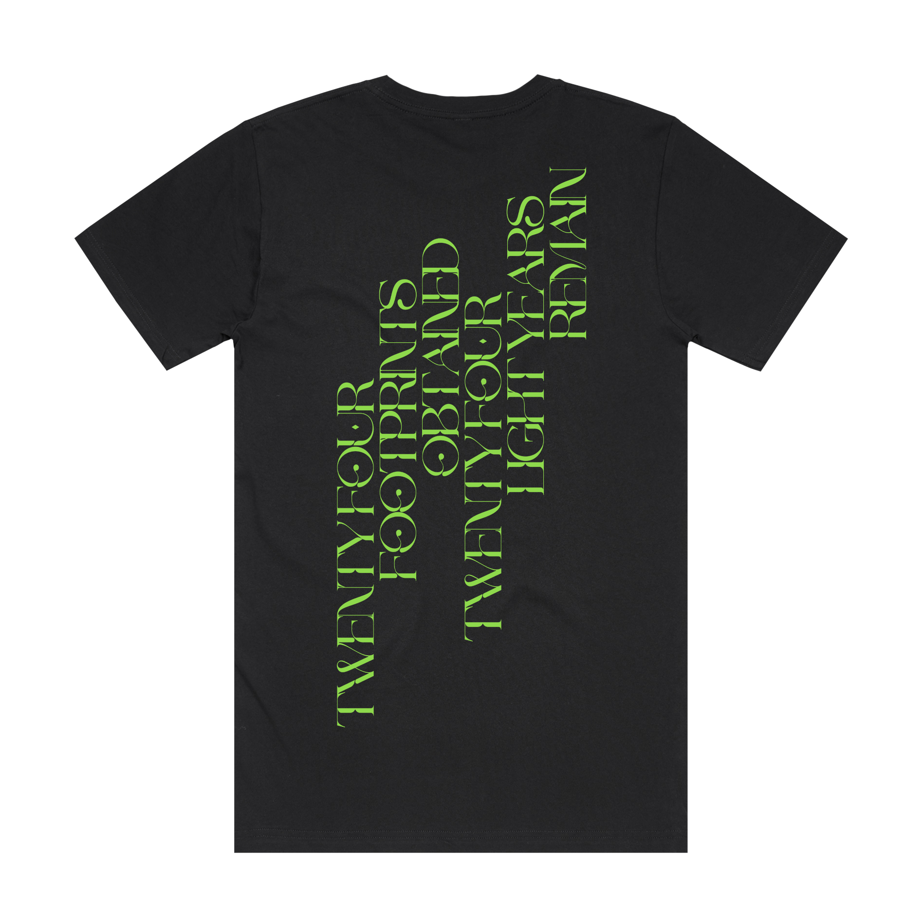 24 Light Years - Black Tee