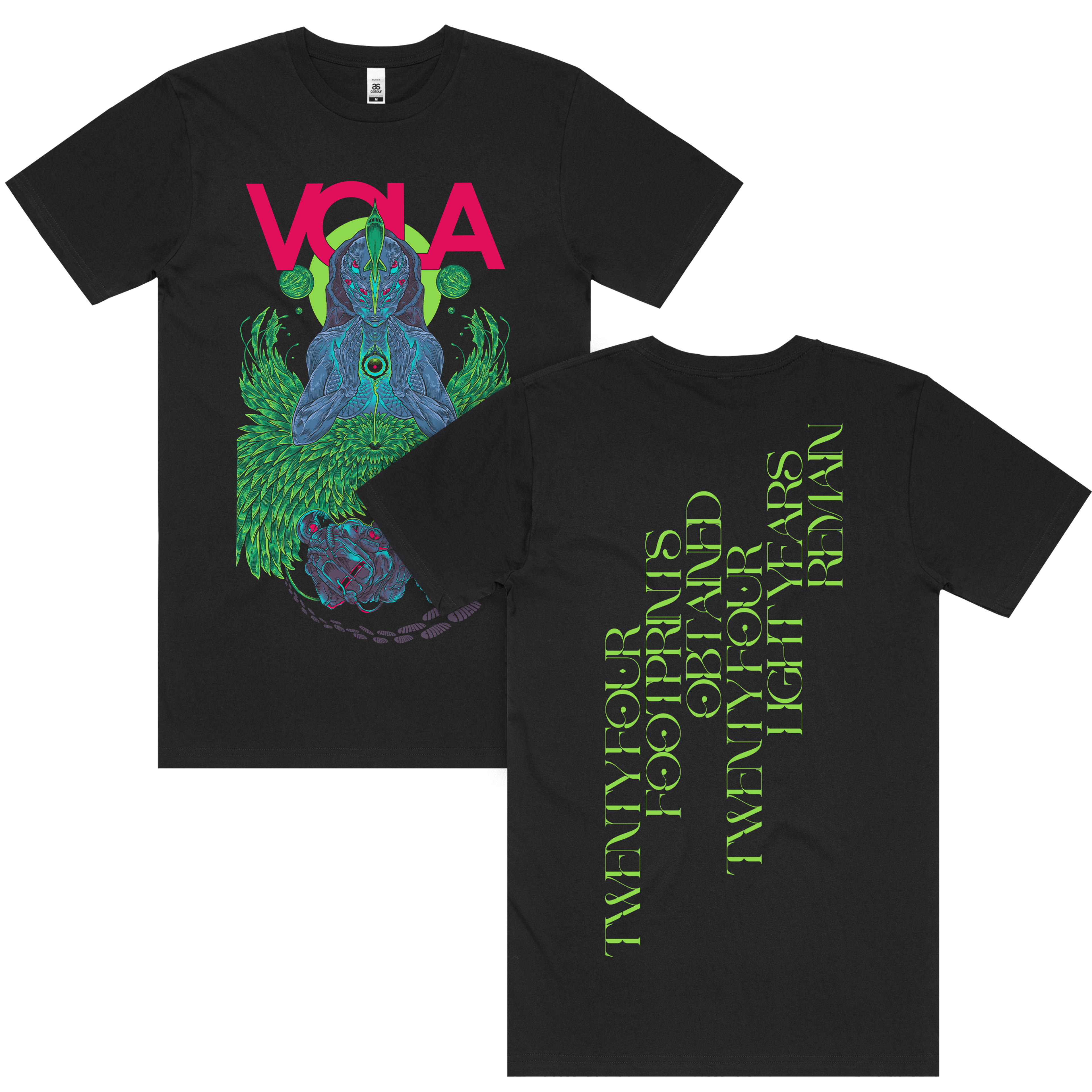 24 Light Years - Black Tee